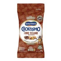 Amendoim Santa Helena Crokissimo Decabron BBQ Texano 90g - Embalagem com 20 Unidades