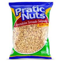 Amendoim Sem Pele Torrado Salgado Certificado Kosher 1kg C/5