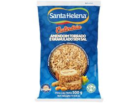 Amendoim torrado e granulado sem sal 500g santa helena Amendoim torrado e granulado sem sal 500g santa helena