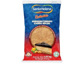 Amendoim Torrado sem Sal Santa Helena - Culinária 1,05kg Amendoim Torrado sem Sal Santa Helena - Culinária 1,05kg