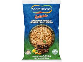 Amendoim Torrado sem Sal sem Pele Santa Helena - Culinária 1,05kg