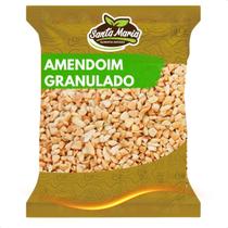 Amendoim Torrado Triturado Natural 1kg xerem granulado