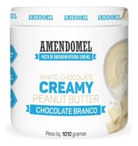 Amendomel Chocolate Branco 1010G Pasta De Amendoim 1010G