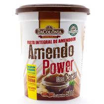 Amendopower Com Cacau 500Gr - Dacolonia