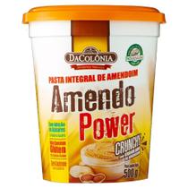 Amendopower Pasta De Amendoim Crunchy 500G - Dacolonia