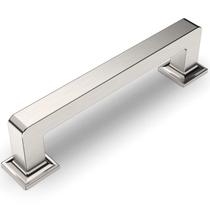 Amerdeco Tiradores para Gabinetes Paquete de 10 Níquel Satinado 9.6 cm CC