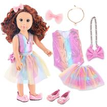 American Doll ZITA ELEMENT de 18 polegadas com roupas e acessórios