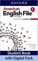 American English File 1 Student Book With Digital Pack