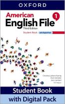 American English File 1 - Student's Book With Digital Pack - Third Edition
