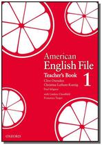 American English File 1 Tb - OXFORD DO BRASIL