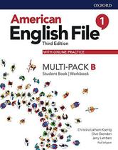 American english file 1b - multipack with online practice- third edition