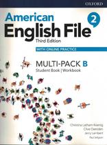 American english file 2b multi-pack with online practice - 3rd ed - OXFORD UNIVERSITY