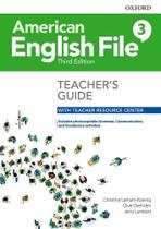 American English File 3 - Teacher's Book With Resource Center - Third Edition - Oxford University Press - ELT