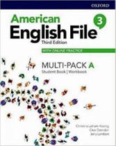 American english file 3a - multipack (student book and workbook with online practice) - third edit