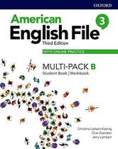 American English File 3B - Multipack Student Book With Workbook And Online Practice - Third Editio - OXFORD