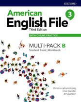 American english file 3b - student book/workbook multi-pack with online practice - 3rd