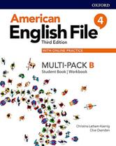 American english file 4 sb/wb multi-pack b with on - OXFORD UNIVERSITY