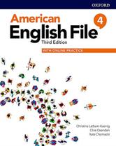 American english file 4 sb with online practice - - OXFORD UNIVERSITY