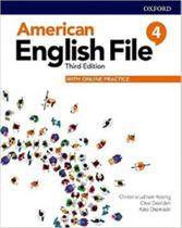 American english file 4 - student book with online practice - third edition