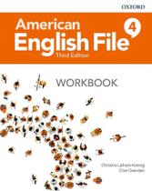 American english file 4 - workbook book with online practice - third edition