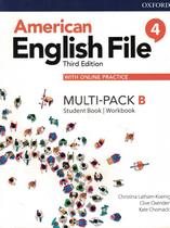 American english file 4b sb/wb multi-pack with online practice - 3rd ed - OXFORD UNIVERSITY