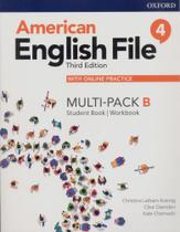 American english file 4b - student book/workbook multi-pack with online practice - 3rd - OXFORD