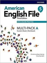 American english file 5 - multi-pack a - student book/workbook with online practice - third edition