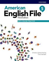 American english file 5 - student book with online practice - 3rd - OXFORD