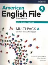 American english file 5a sb/wb multi-pack with online practice - 3rd ed - OXFORD UNIVERSITY