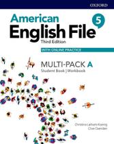 American english file 5a - student book/workbook multi-pack with online practice - 3rd - OXFORD