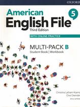 American english file 5b sb/wb multi-pack with online practice - 3rd ed - OXFORD UNIVERSITY