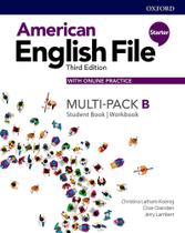 American english file starter b - multipack with online practice - third edition