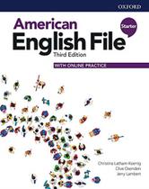 American english file starter - sb with online pra - OXFORD UNIVERSITY