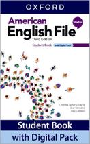 American English File Starter - Student's Book With Digital Pack - Third Edition - Oxford University Press - ELT
