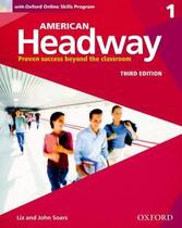 American Headway 1 - Student's Book With Online Skills - Third Edition - Oxford University Press - ELT