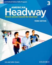American headway 3 sb with oxford online skills program - 3rd ed - OXFORD UNIVERSITY