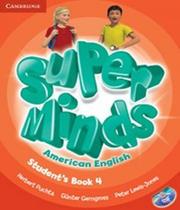 American super minds 4 students book with dvd rom