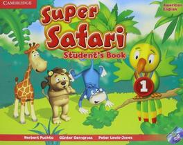 American Super Safari 1 - Student's Book With DVD-ROM - Cambridge University Press - ELT
