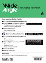 American Wide Angle 6 - Teacher's Access Card - Oxford University Press - ELT