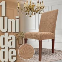 Americana - Capa de Cadeira Linha Gold - Caramelo