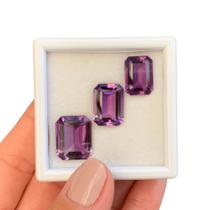 Ametista Baguete Retangular SET 23,35ct