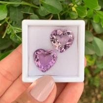 Ametista Coração Par 21,18ct