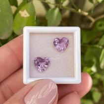 Ametista Coração Par 2,73ct