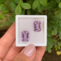 Ametista EmeraldCut Par 15,10ct Ametista EmeraldCut Par 15,10ct