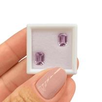 Ametista EmeraldCut Par 1,81ct