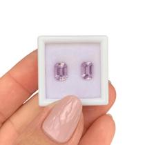 Ametista EmeraldCut Par 1,87ct