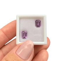 Ametista EmeraldCut Par 1,90ct (1)