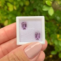 Ametista EmeraldCut Par 1,95ct (3)