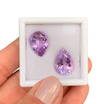 Ametista Gota Par 13,55ct