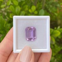 Ametista Lilás Retangular 11,28ct Ametista Lilás Retangular 11,28ct